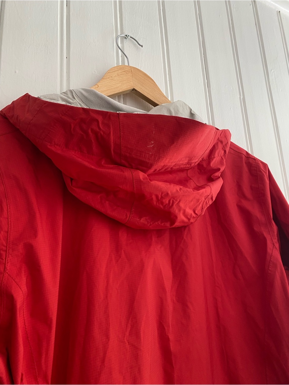 PATAGONIA h2no red rain jacket size women’s large - Picture 10 of 14